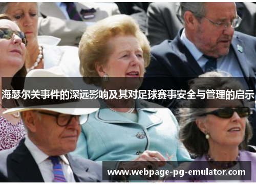 海瑟尔关事件的深远影响及其对足球赛事安全与管理的启示